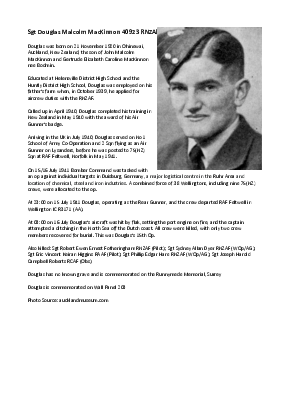 A preview of a PDF biography for MacKinnon, Douglas Malcolm